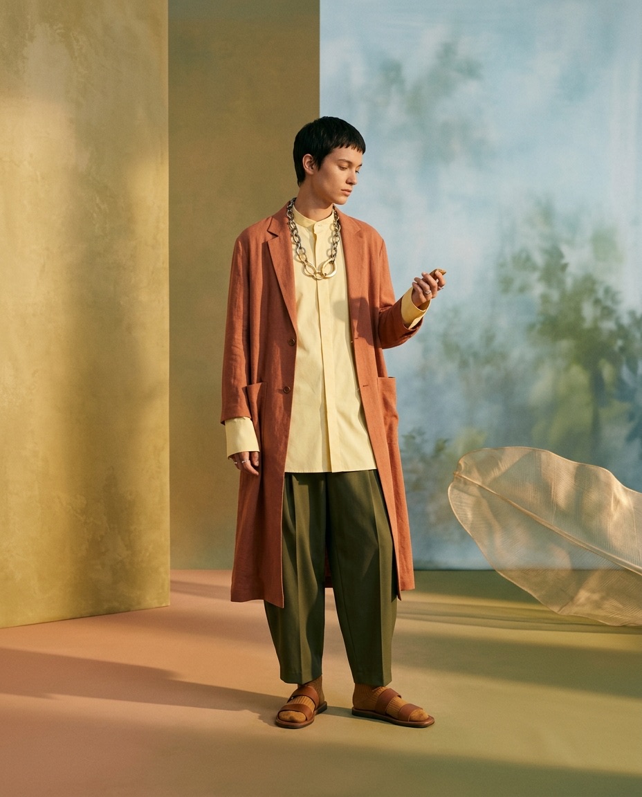 Original curated outfit inspired by One Hundred Years of Solitude