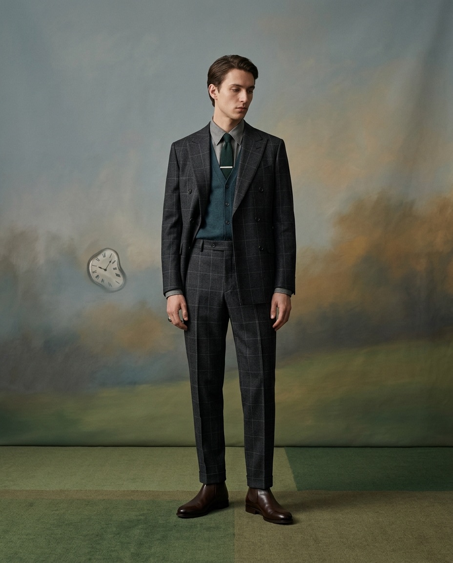 Original curated outfit inspired by The Remains of the Day